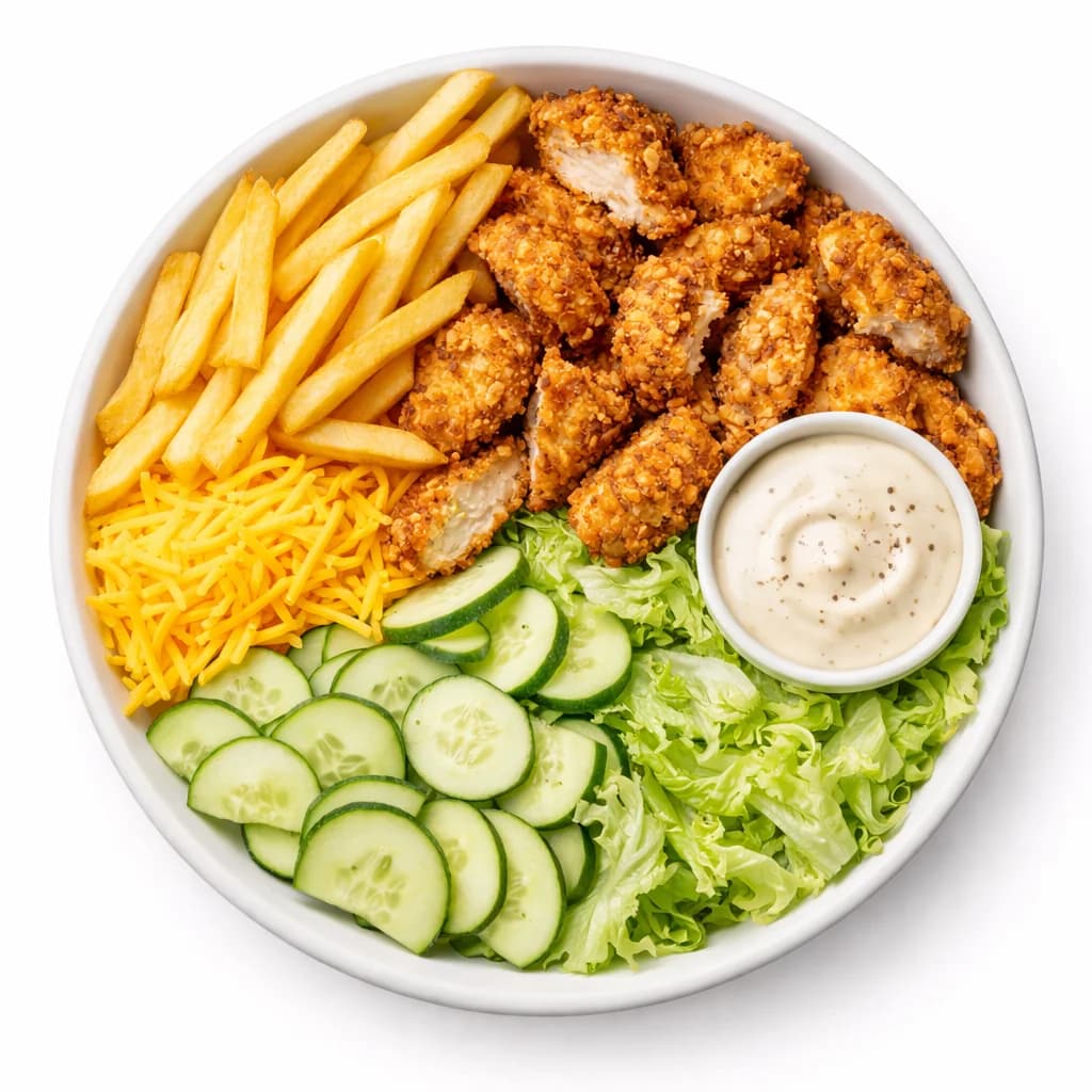 Çıtır Tavuk Bowl